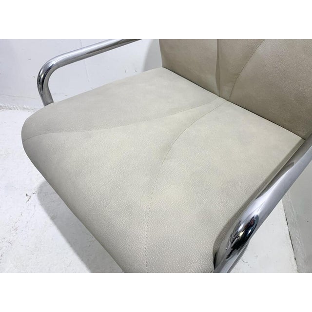 Tubular Armchairs by Guido Faleschini, Italy, 1970s, Set of 4 For Sale - Image 3 of 11