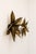 Vintage Brass Wall Sconces with Floral Motif, France, 1960, Set of 2 For Sale - Image 3 of 9