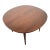 Mid Century Modern Dining Table Round Oval Drexel Declaration Round Kipp Stewart Leaf For Sale
