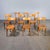 Honey Colour Bentwood Dining Chairs from Baumann, 1950s, Set of 9 For Sale - Image 6 of 11