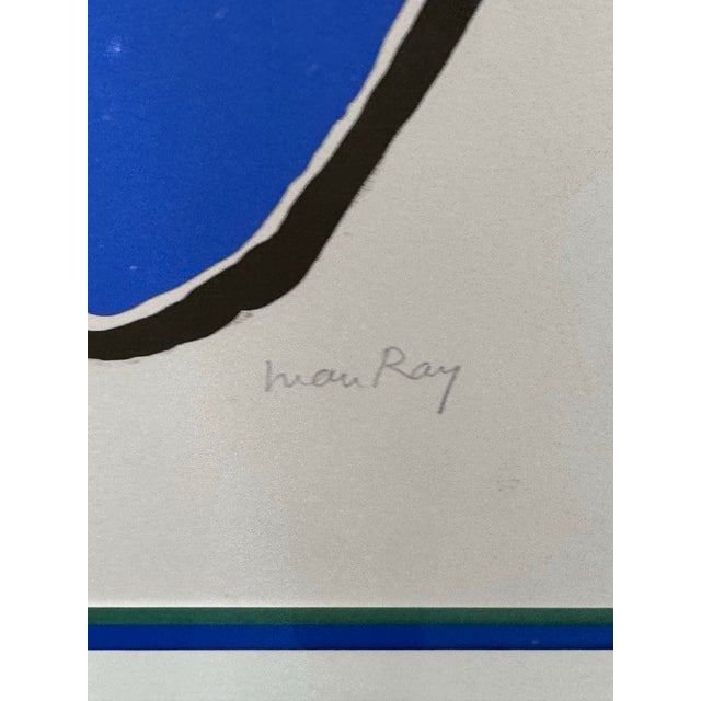 Circa 1968 Man Ray “Due Figure” Custom Framed Lithograph + Signed For Sale - Image 12 of 12