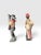 1930s 1930s–1940s Southern Folk Art African American Occupational Cloth Dolls — Pair For Sale - Image 5 of 6
