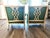 Vintage Erwin-Lambeth Asian Chinoiserie Fretwork Lounge Chairs C. 1960’s - A Pair For Sale - Image 9 of 10