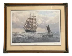 J. Steven Dews, The Tweed in the Channel Campaign, 1875, Limited Print, Framed