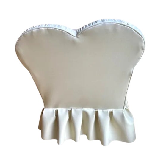 A Boudoir Sweetheart Chair Attributed to LoveShackFancy For Sale - Image 10 of 11