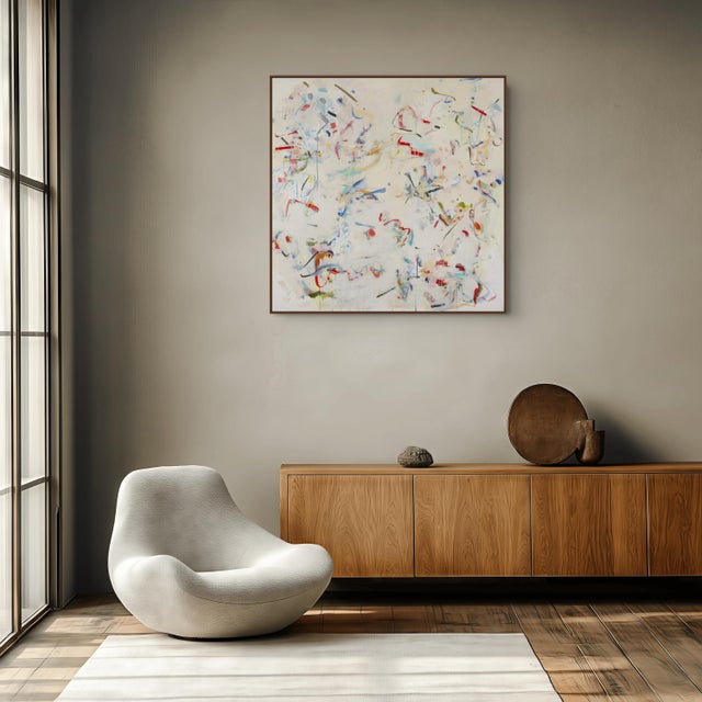 Gina Werfel Gina Werfel "Sunset Route" Oil Painting For Sale - Image 4 of 4