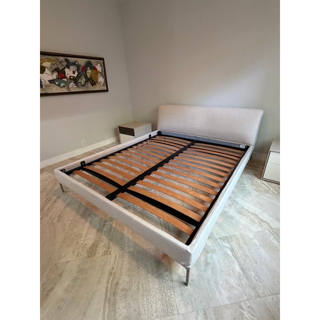 B&B Italia B&b Italia Charles King Bed Frame For Sale - Image 4 of 8