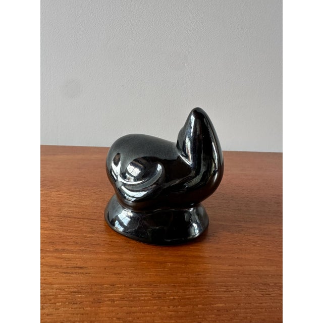 Modern 1980s Heath Ceramics Sausalito Sea Lion Figurine For Sale - Image 3 of 8