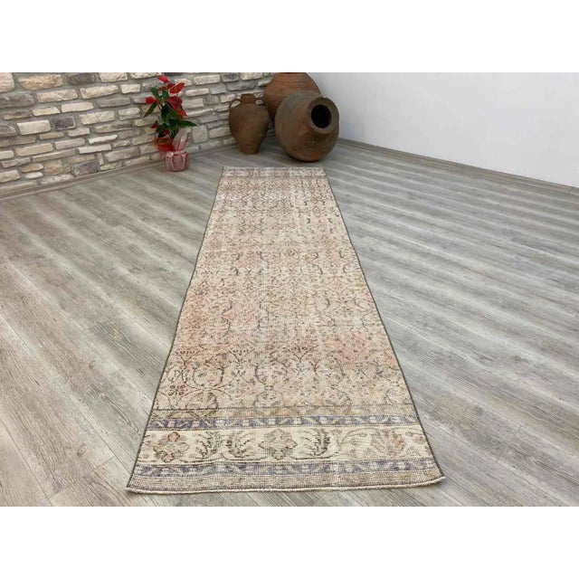 Vintage Anatolian Rug Runner - 34.5"x121" For Sale - Image 11 of 11