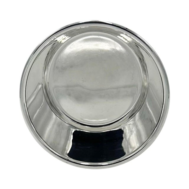 Metal Vintage Ralph Lauren Silverplate Nut Bowl For Sale - Image 7 of 8