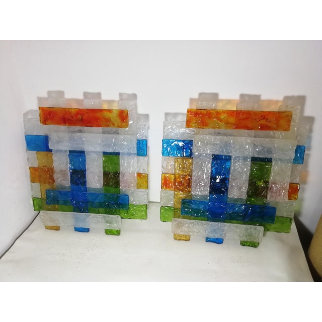 Wall Lamps by Albano Poli for Poliarte, Italy, 1970s, Set of 2 For Sale - Image 9 of 9