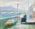 1960s Howard Kimble Oil Painting of French Flower Market For Sale - Image 6 of 12