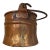 Antique Handcrafted Copper Bucket Pal Riveted Dovetail Features For Sale