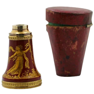 Early 19th Century Empire Painted and Lacquered Spyglass