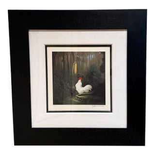 Robert Deyber ‘Cock Tease’ Signed Numbered Framed Lithograph Whimsical Pop Art For Sale