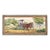 Monumental Tapestry Depicting Currier and Ives Carriage Scene For Sale