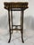 Antique French Napoleon III Bamboo Tabouret, Tasseled Top, PLM Rail Label For Sale - Image 12 of 15