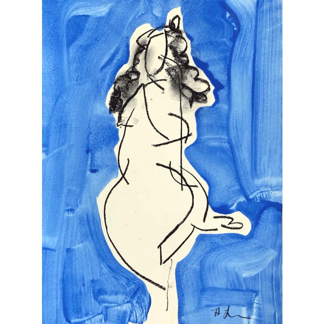 Cody 4 Drawing Figurative Charcoal - 11 X 15 For Sale