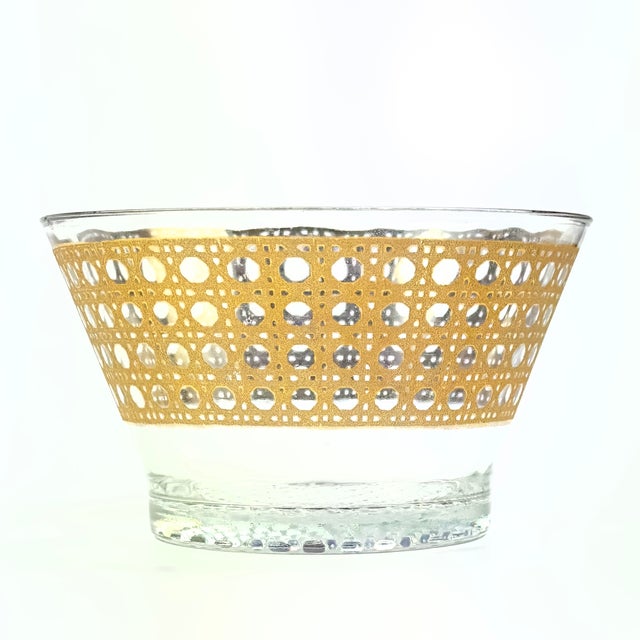 Elevate your home bar or cocktail party with this stunning piece of Mid-Century Modern glass artistry. Produced by the...