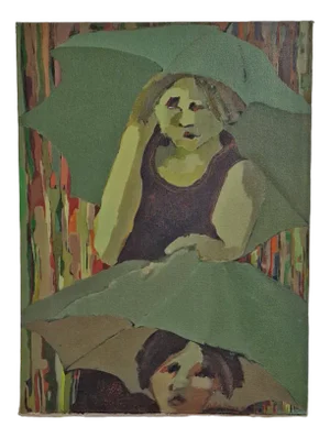 Esther B. Bianco, Figure, 1991, Acrylic on Canvas