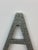 Galvanized Steel Letter A For Sale - Image 9 of 12