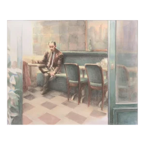 'Cafe' by Marie Pascal, Woman Artist, École Nationale Supérieure Des Arts Décoratifs, Berkeley