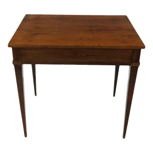 Regency Style Mahogany Desk or Side Table With Single Drawer