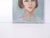 1970s French Oil Portrait Painting of a Blue Eyed Girl For Sale - Image 4 of 8