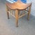 Modern mid-century style ottoman /stool. The modern stool is made os beech and has a washed walnut finish. The stool is in...