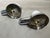 Silver Vintage Wall Lamps in Chrome and Opaline, 1960s, Set of 2 For Sale - Image 8 of 9