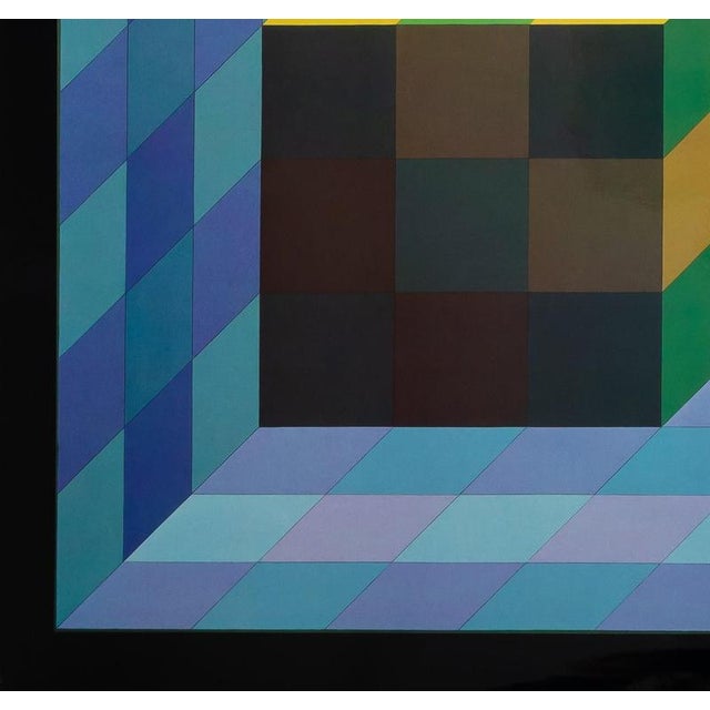 Victor Vasarely, TRIDIM C, Photogravure For Sale - Image 4 of 5
