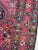 Antique Heriz Runner in Pink, Peacock Teal, Cantaloup, & Dirty Olive - ~ 3.3 X 14 For Sale - Image 9 of 12