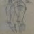 Cubist Style Female Studies of Life Drawings, Early 20th Century, Set of 2 For Sale - Image 12 of 13