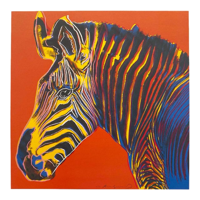 Andy Warhol Estate Vintage 1992 Endangered Species