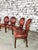 French Louis XVI Medallion Back Dining Chairs, Reupholstered - Set of 6 For Sale - Image 4 of 6