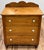 Farmhouse Antique Pine Three Drawer Chest With Porcelain Knobs For Sale - Image 3 of 16