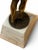 1920s French Signed Bronze Female Nude on White Marble Base, Circa 1920–1940 For Sale - Image 5 of 5