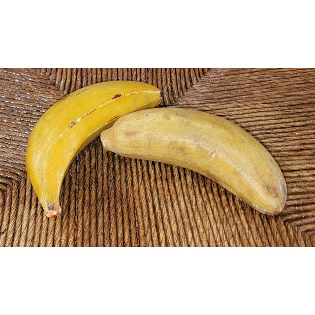 Late 19th Century Wooden Footed Bowl W/26 Stone Fruits For Sale - Image 10 of 14