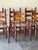 Antique Scandinavian Painted Folk Art Dining Set For Sale - Image 4 of 12