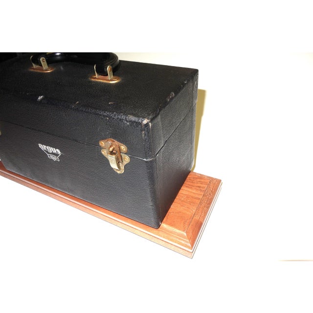 Art Deco Cinema Equipment Carry Case Circa 1940s Artifact For Sale - Image 3 of 6