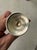 Art Deco Antique Sterling Silver Salt and Pepper Shakers Featuring a Monogrammed For Sale - Image 3 of 4