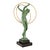 Metal Pierre Le Faguays, Illusion Sculpture of Nude Dancer, 1930, Metal and Marble For Sale - Image 7 of 10