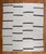 a 3rd quarter of the 20th Century Vintage Turkish Wool Kilim in white and dark brown Details rug no. j2434 size 10' x 12'...