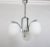 Bauhaus Art Deco Chrome-Plated Pendant Lamp, 1930s For Sale - Image 3 of 5