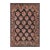 Elegant Kashan Pak-Persian Black/Gold Wool Rug - 8'11'' X 12'1'' For Sale