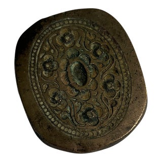 Antique French Button Mold Paperweight For Sale
