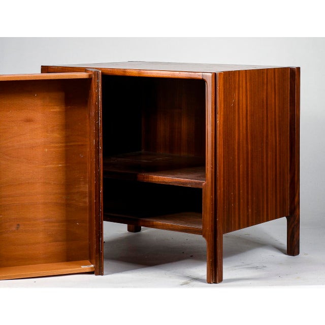 Vintage Wooden Bedside Table with Drawer and Open Compartment from Stilwood For Sale - Image 15 of 18