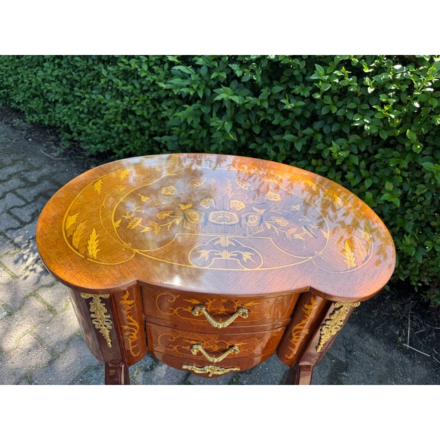 1980s 1980 French Louis XVI Mahogany Bronze Commode - 1 Pc For Sale - Image 5 of 11