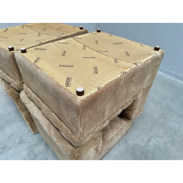 Large Modular Sofa from Laauser, 1970s, Set of 7 For Sale - Image 13 of 15