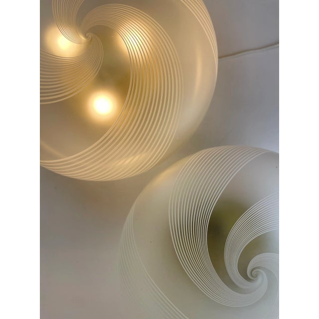 Murano Glass Ceiling Lamp, 1980s For Sale - Image 3 of 15